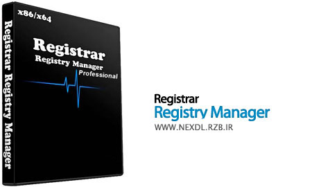 دانلود نرم افزار مدیریت کامل رجیستری Registrar Registry Manager 7.7